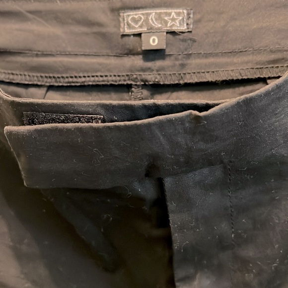 Vintage Rampage Black Cropped Pants - Picture 6 of 8